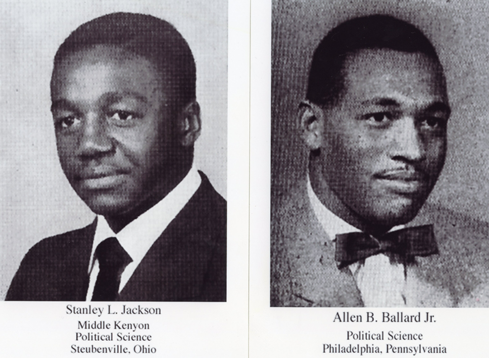 Stanley Jackson and Allen Ballard